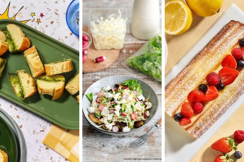 Le menu de la semaine du 6 juillet