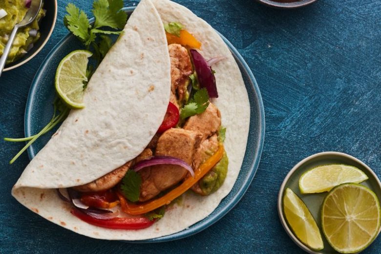 Fajitas à la dinde aux épices chili