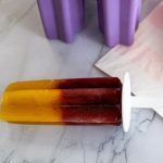 Glaces étoiles bicolores aux fruits