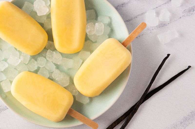 glaces au Nesquik Vanille