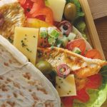 Gyros au poulet mariné et au Beaufort