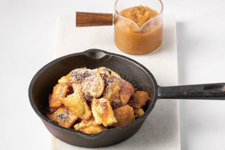 Kaiserschmarrn au teppanyaki
