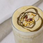 Latte pistache glacé