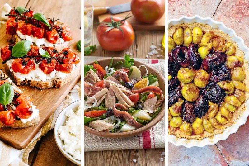 Le menu de la semaine du 20 juillet