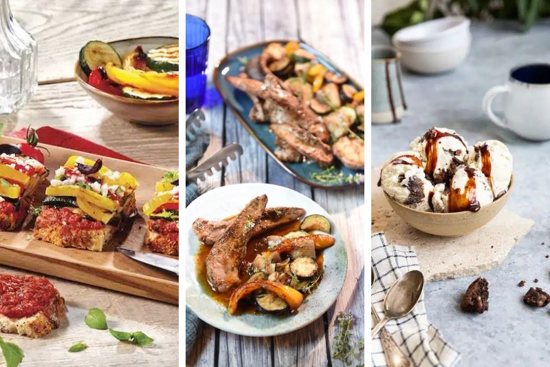 Le menu de la semaine du 6 juillet