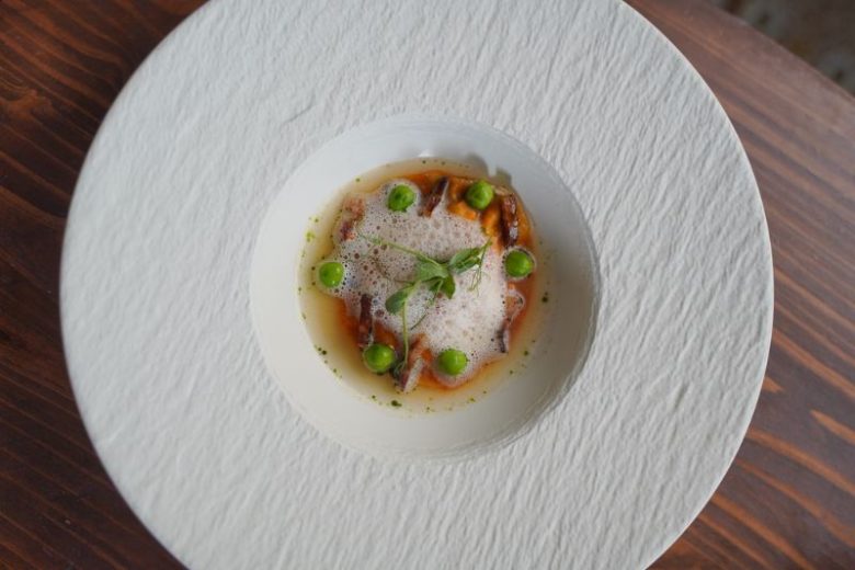 Raviole de Brebis et tomate confite