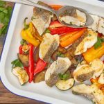 Merlu à la plancha et légumes grillés