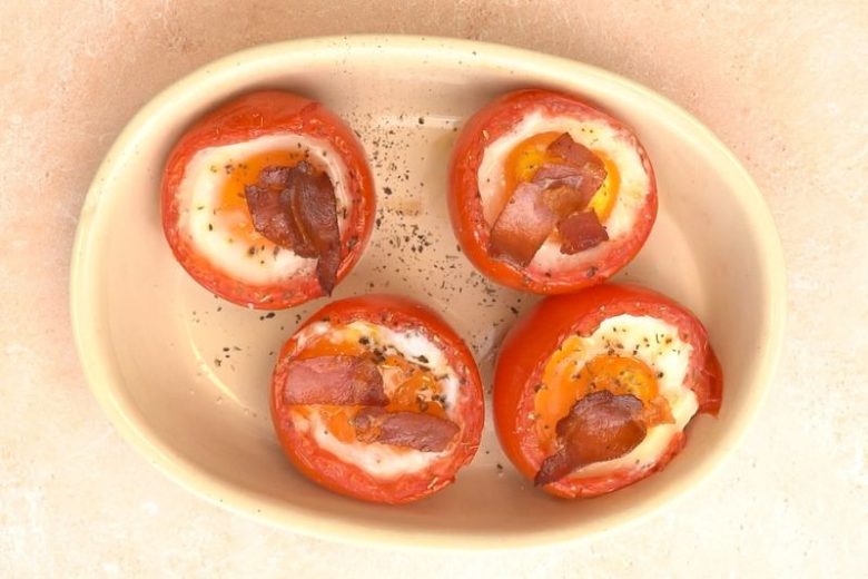 Tomate oeuf cocotte