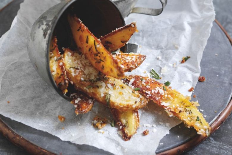 Pommes de terre au Parmesan et au romarin