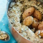 Primeurs en croûte de sel aux algues