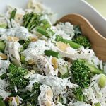 Salade de riz au brocoli Bimi