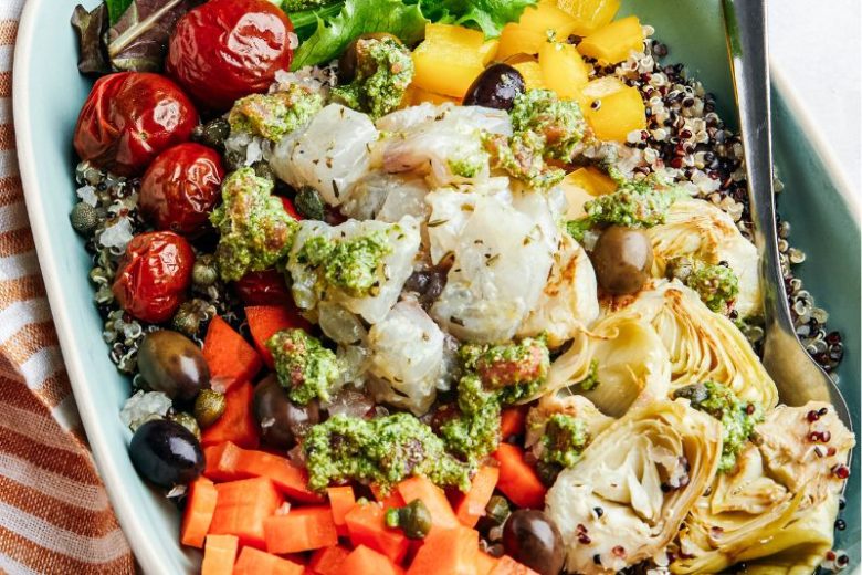 Poke bowl provençal