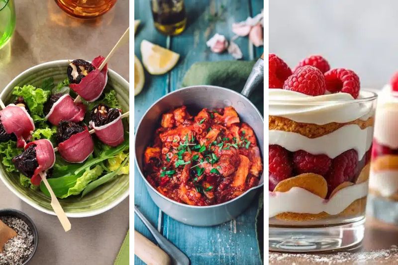 Le menu de la semaine du 27 juillet