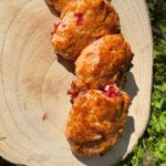 Scones aux fraises