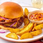 Smash burger de merguez