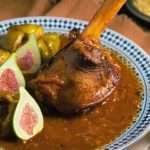 Tajine de souris d'agneau