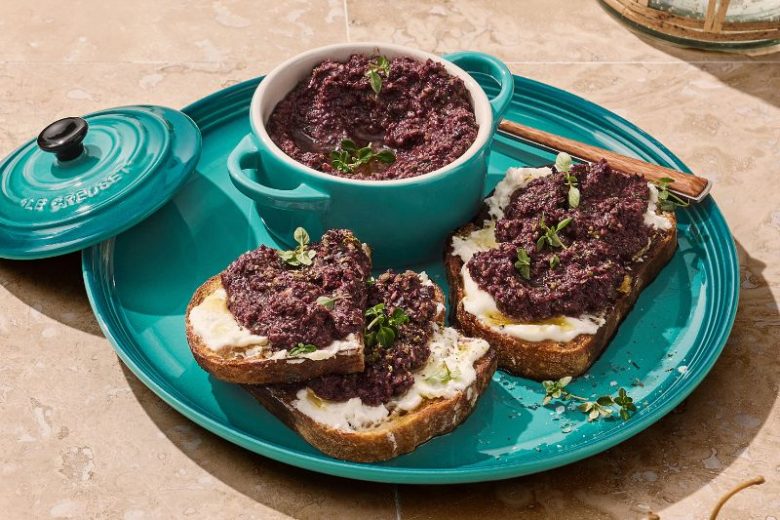 Tapenade d’olives noires et vertes