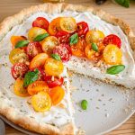 Tarte fraîche aux tomates et Skyr