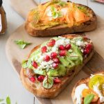 Trio de tartines estivales