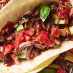 Tacos de paleron de boeuf