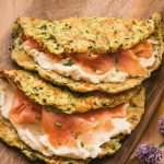 Wraps de courgettes et crème de Beaufort