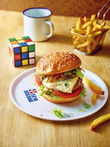 Homemade Blue Bresse Cheeseburger recipe