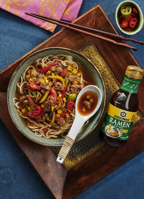 recette de Ramen à la mexicaine