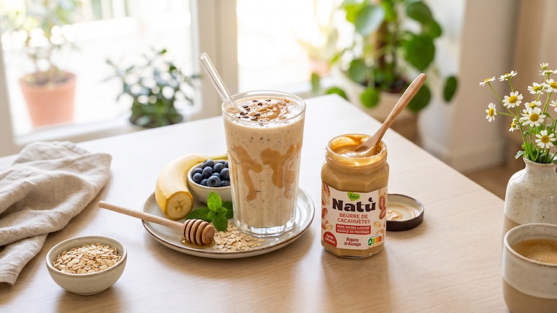 recette de Shaker protéiné à la banane