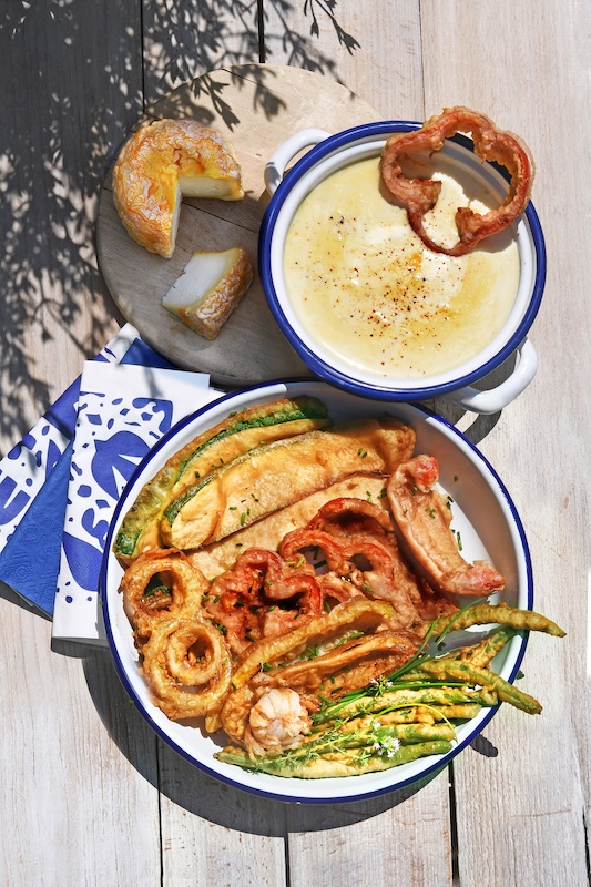 recette de Tempura de légumes sauce au Langres