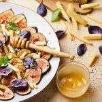 Carpaccio de figues et Gruyère