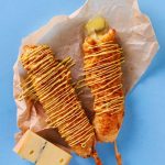 Corn dog au Morbier