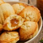 Madeleines fourrées à la mirabelle
