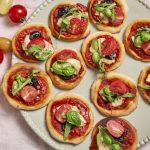 Mini pizzas chèvre miel