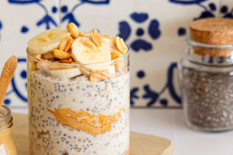 Overnight oats au Skyr nature