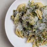 Conchiglie à la chair à saucisse et aux courgettes