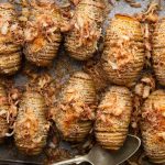 Pommes de terre Hasselback au beurre