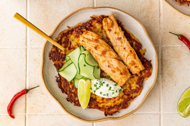 Röstis et filets de thon