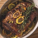 Rôti de boeuf farci aux herbes