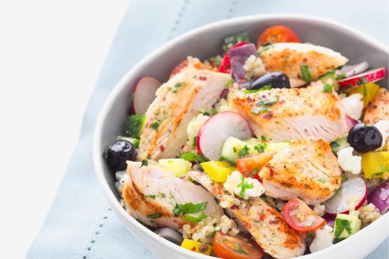 Salade de dinde à la grecque