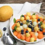 Salade de fruits au citron confit