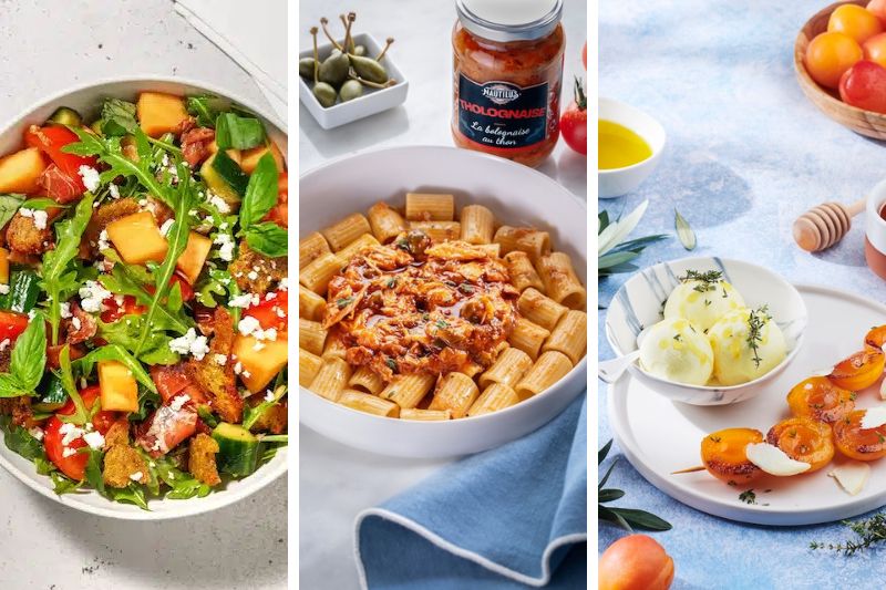 Le menu de la semaine du 17 août