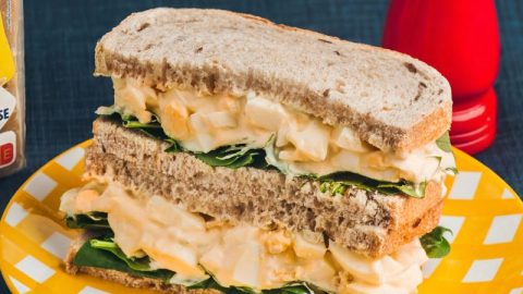 Sandwich à la salade d’oeufs