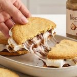 S’mores sandwichs aux deux Nocciolata