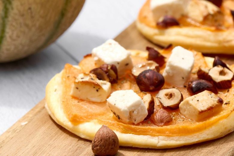 Tarte fine melon feta