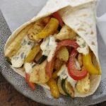 Wrap poulet curry