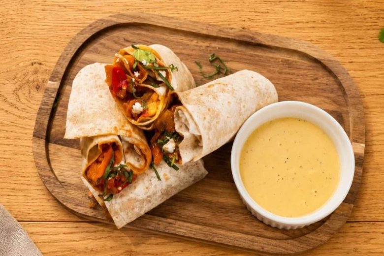 Wraps au tajine de légumes