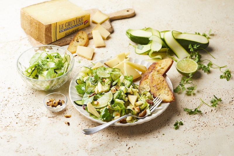 recette de Ceviche de courgette au citron vert