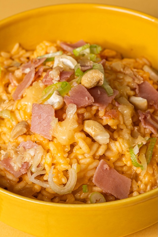 recette de Risotto épicé au Maroilles