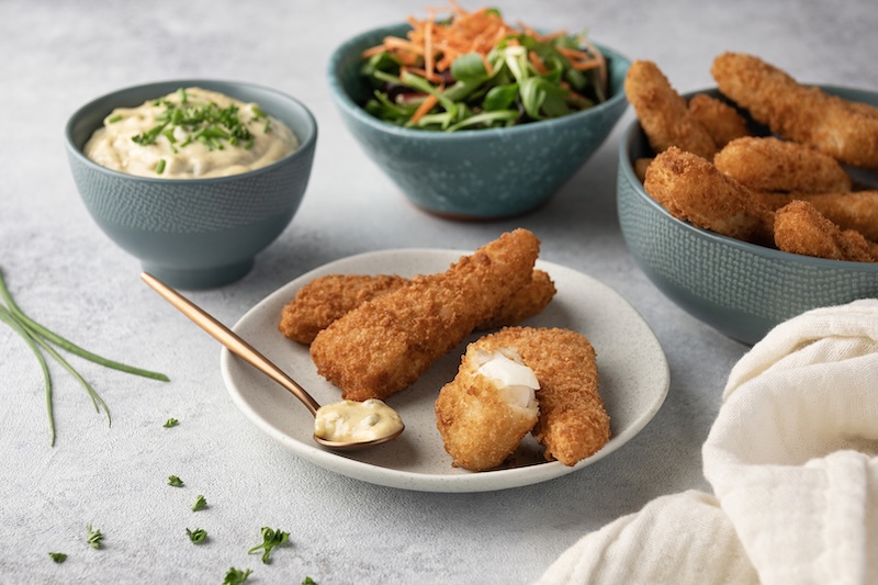 recette de Nuggets de tacaud croustillants