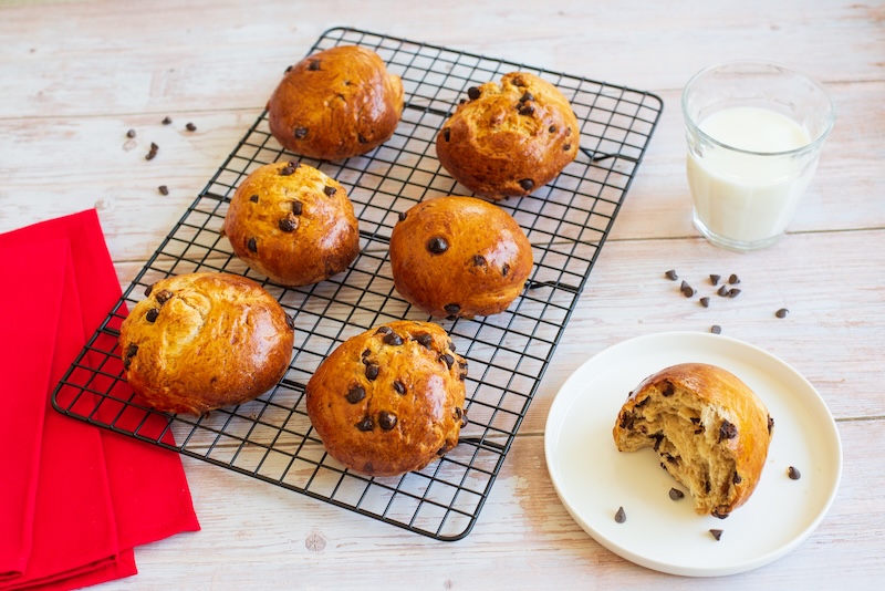 recette de Briochettes au chocolat